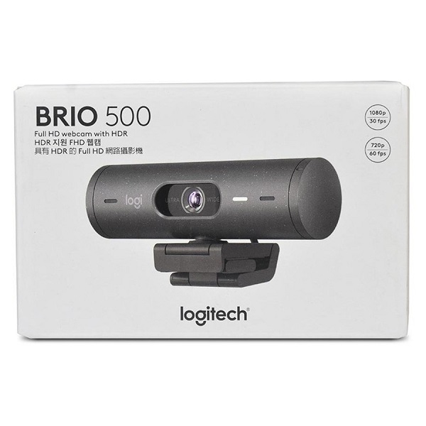 Logitech BRIO 500 Full HD 1080p Webcam | Quality Products thumbnail 1